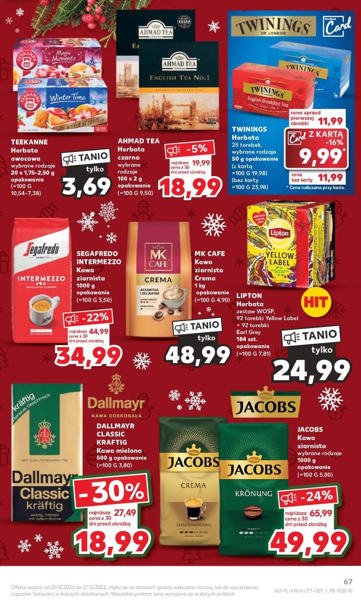 Gazetka promocyjna Kaufland do 27/12/2023 str.67