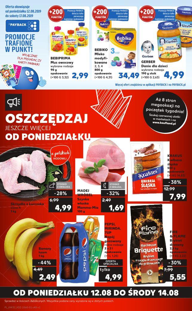 Gazetka promocyjna Kaufland do 14/08/2019 str.39
