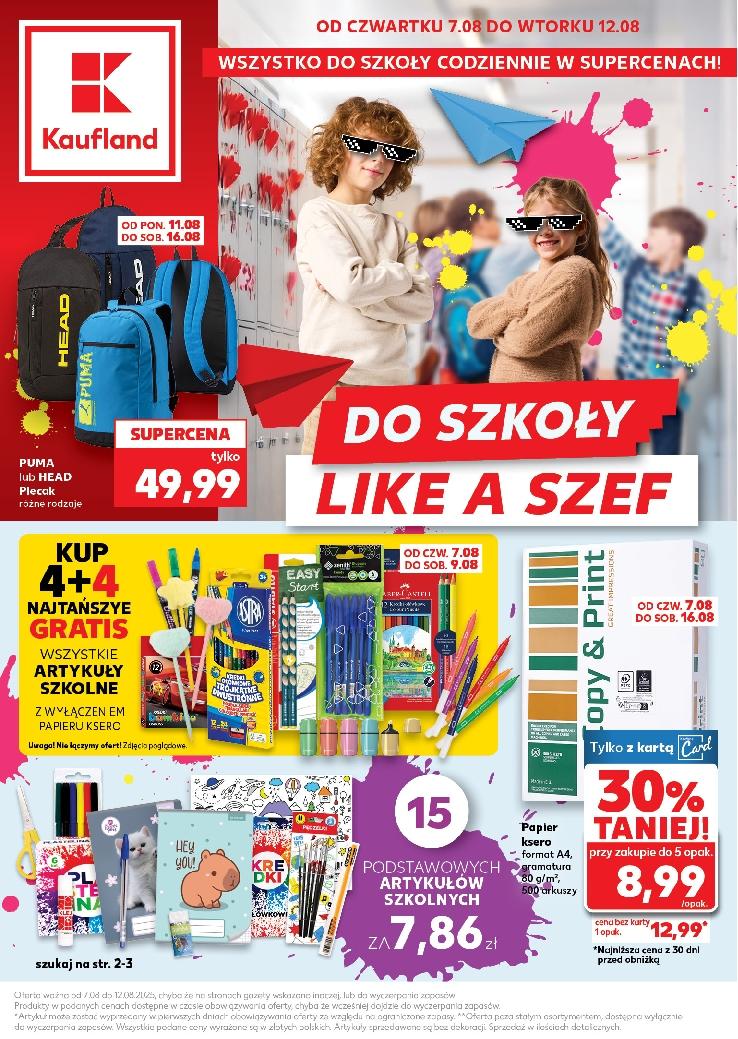 Gazetka promocyjna Kaufland do 12/08/2025 str.1