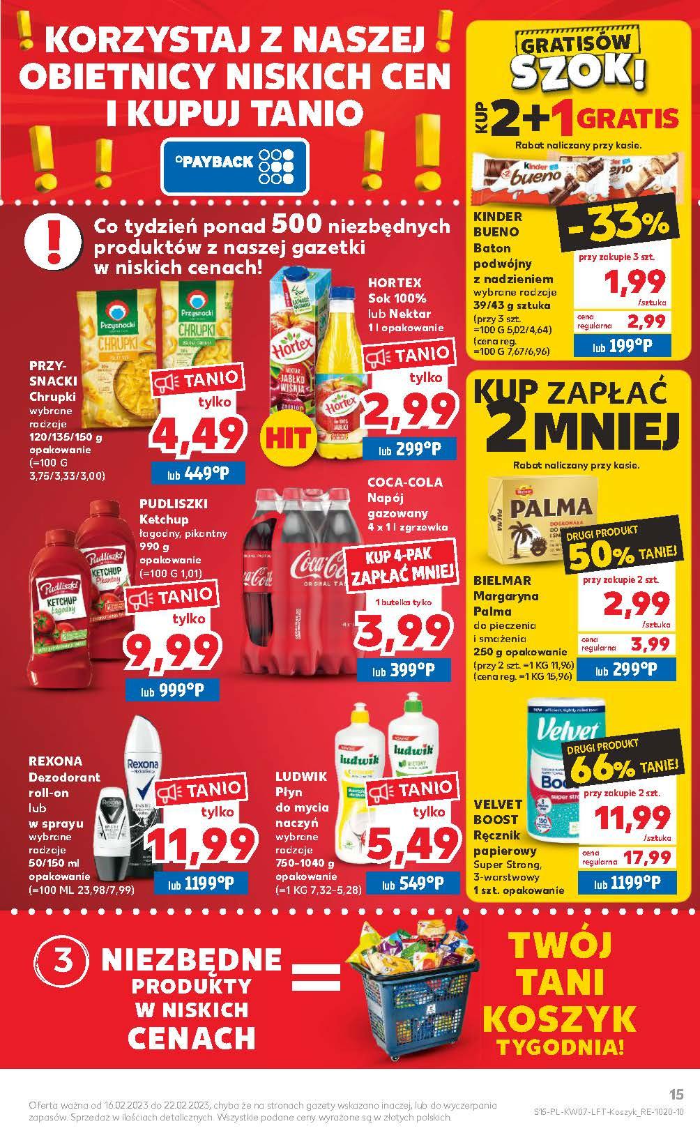 Gazetka promocyjna Kaufland do 22/02/2023 str.15