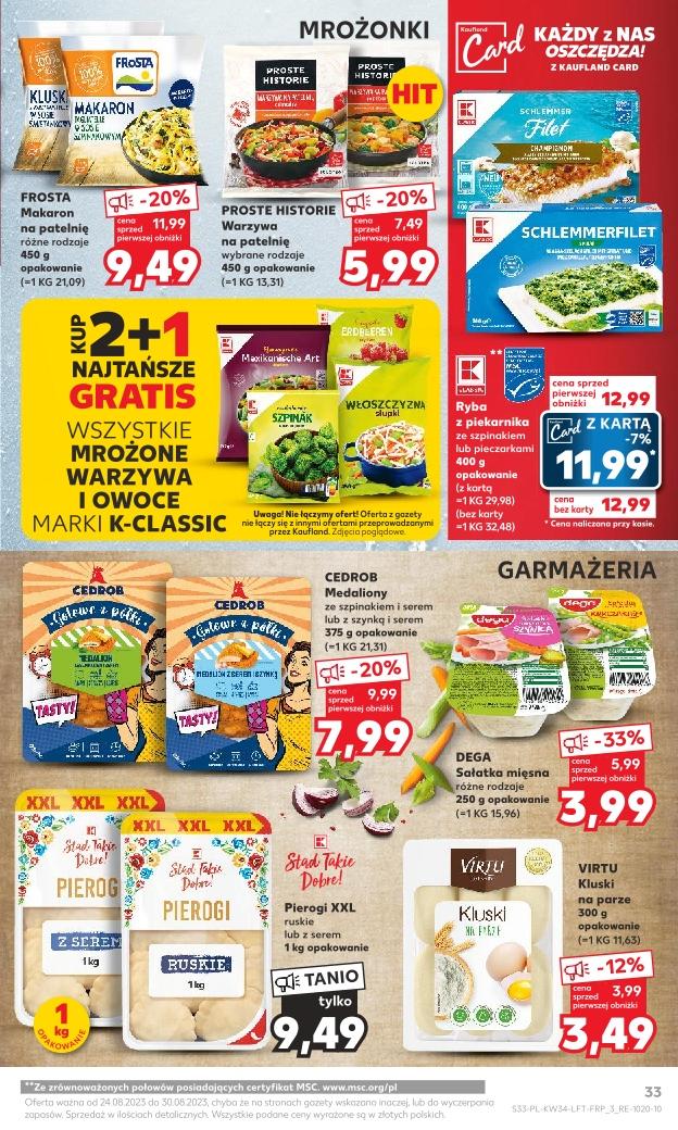 Gazetka promocyjna Kaufland do 30/08/2023 str.33