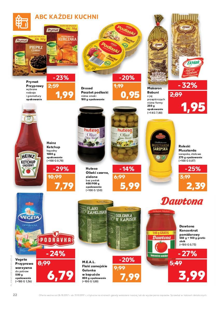 Gazetka promocyjna Kaufland do 31/10/2017 str.22