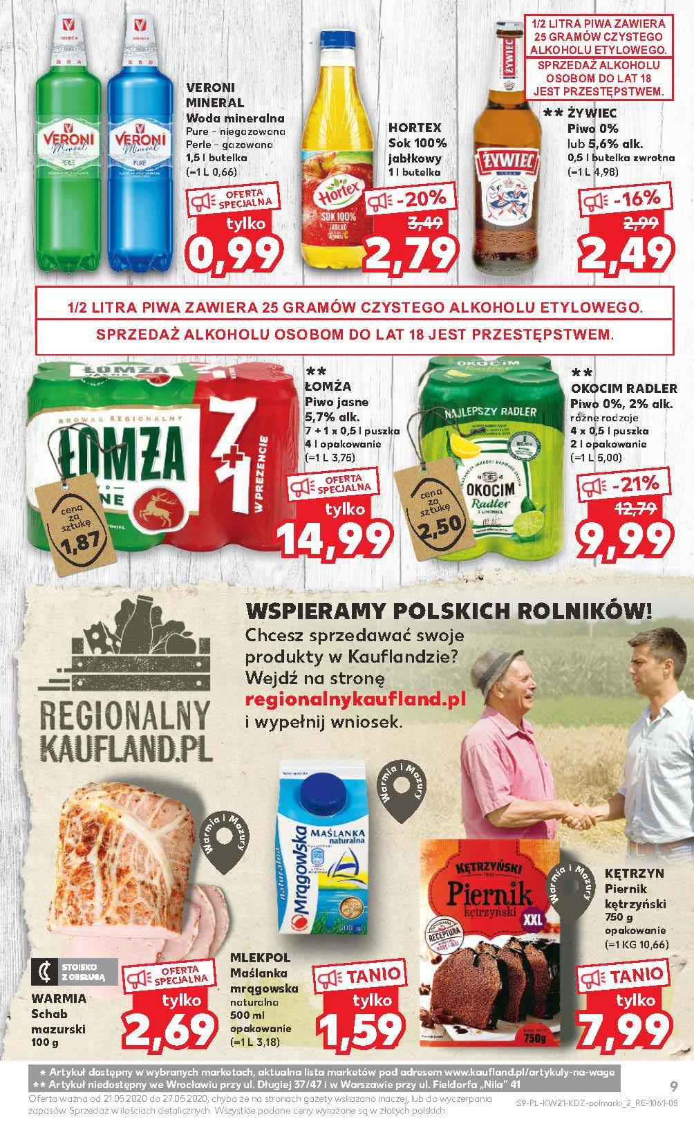 Gazetka promocyjna Kaufland do 27/05/2020 str.9