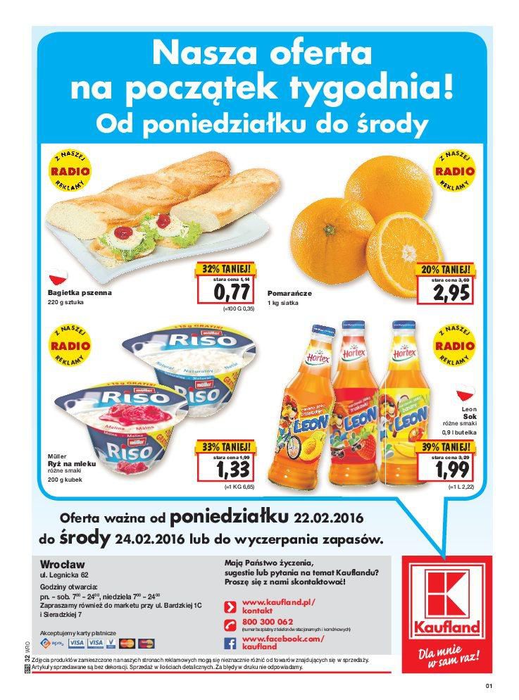 Gazetka promocyjna Kaufland do 24/02/2016 str.32