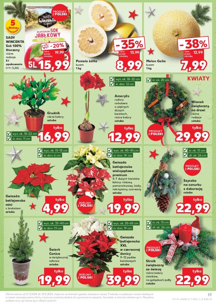 Gazetka promocyjna Kaufland do 18/12/2024 str.17