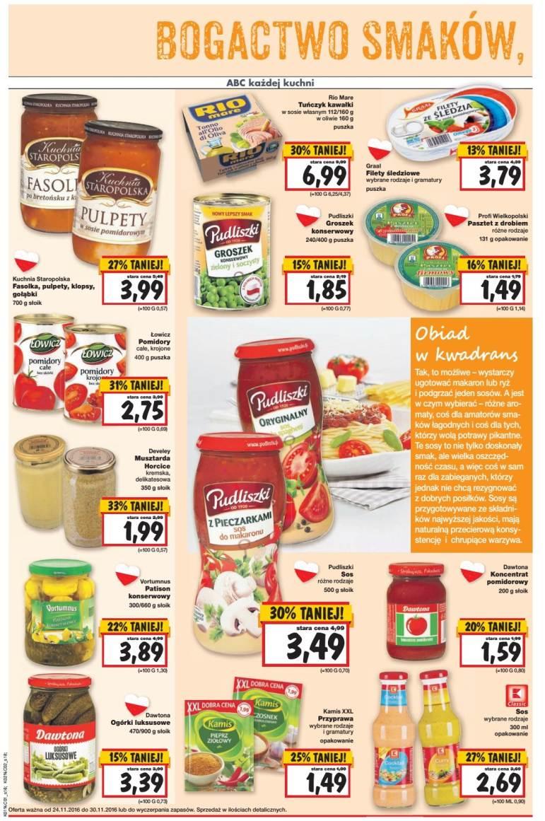 Gazetka promocyjna Kaufland do 30/11/2016 str.16