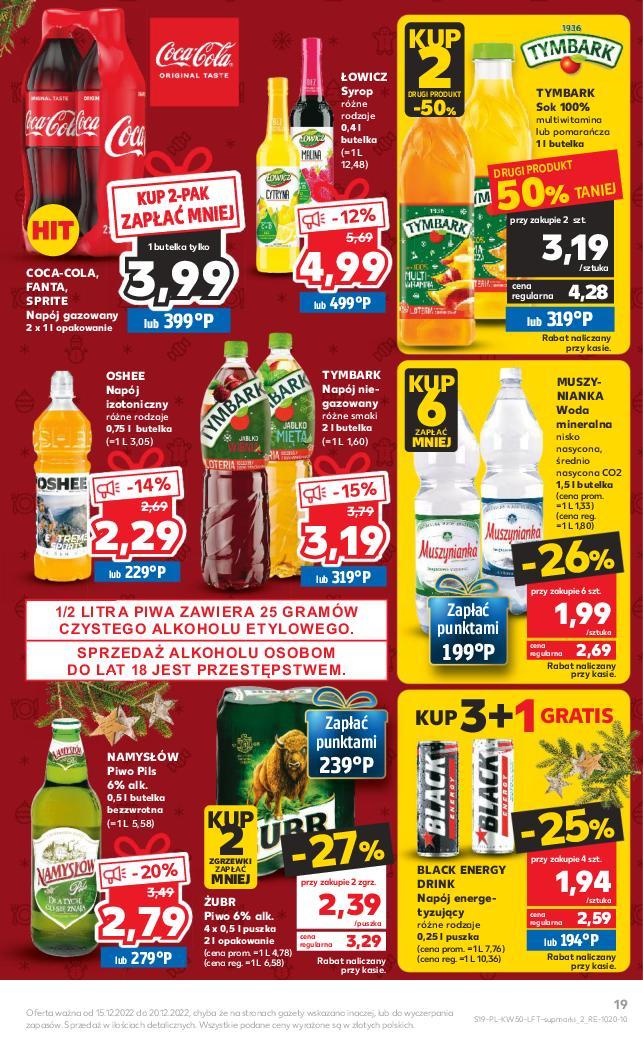 Gazetka promocyjna Kaufland do 20/12/2022 str.19