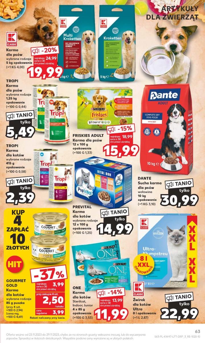 Gazetka promocyjna Kaufland do 29/11/2023 str.63