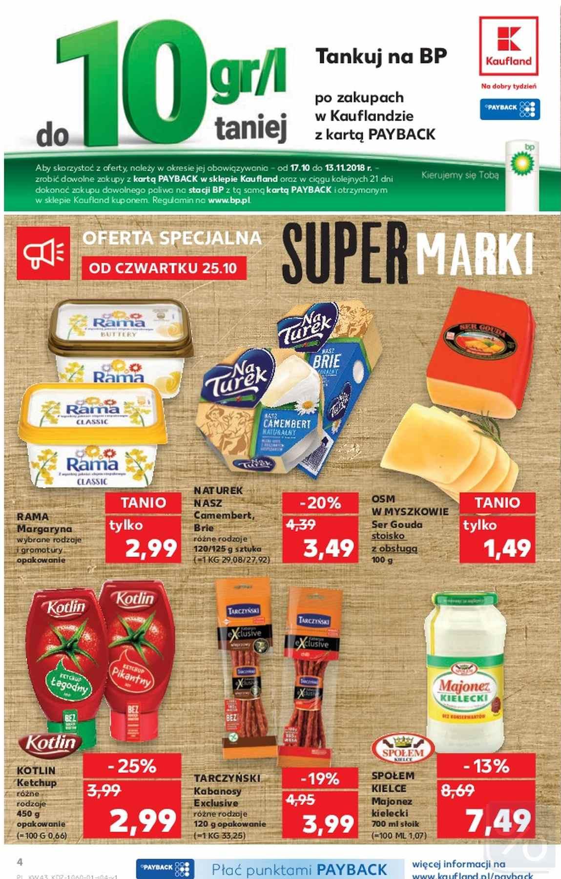 Gazetka promocyjna Kaufland do 31/10/2018 str.4