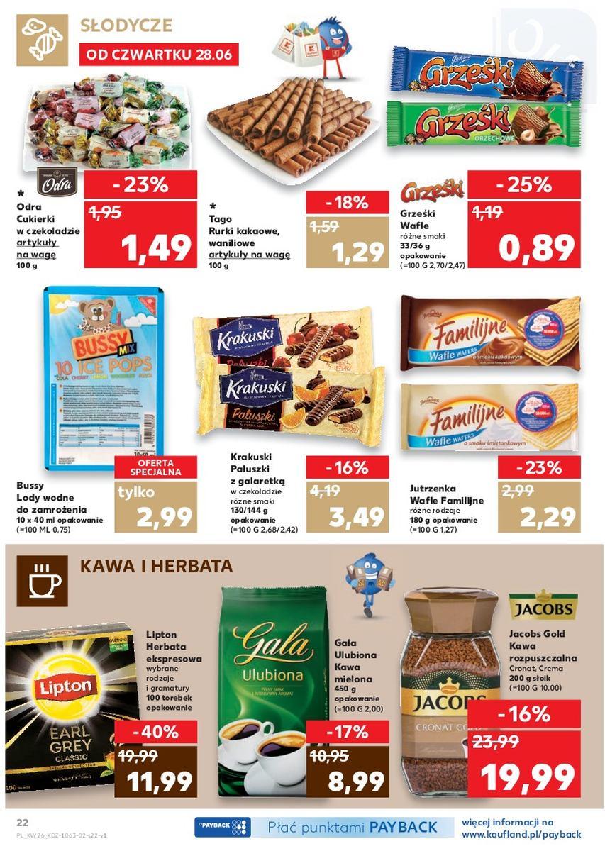 Gazetka promocyjna Kaufland do 04/07/2018 str.22