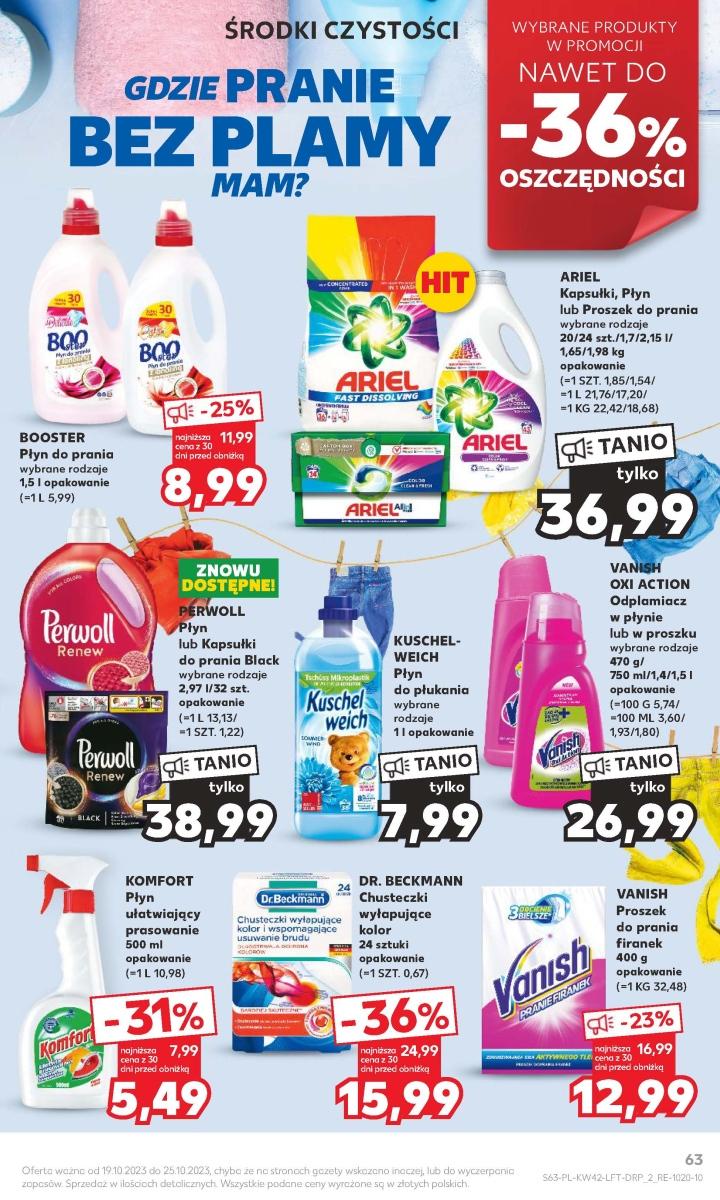 Gazetka promocyjna Kaufland do 25/10/2023 str.63