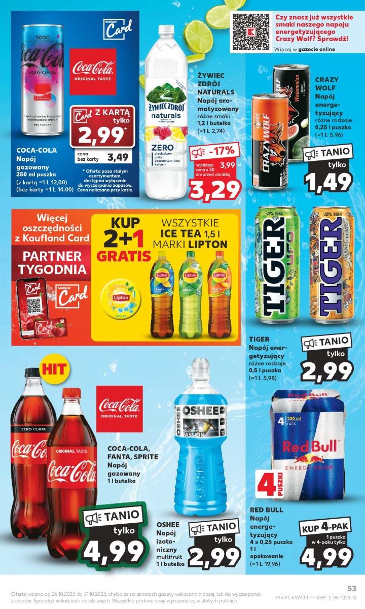 Gazetka promocyjna Kaufland do 31/10/2023 str.53