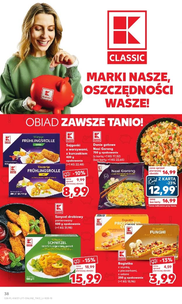 Gazetka promocyjna Kaufland do 20/09/2023 str.38