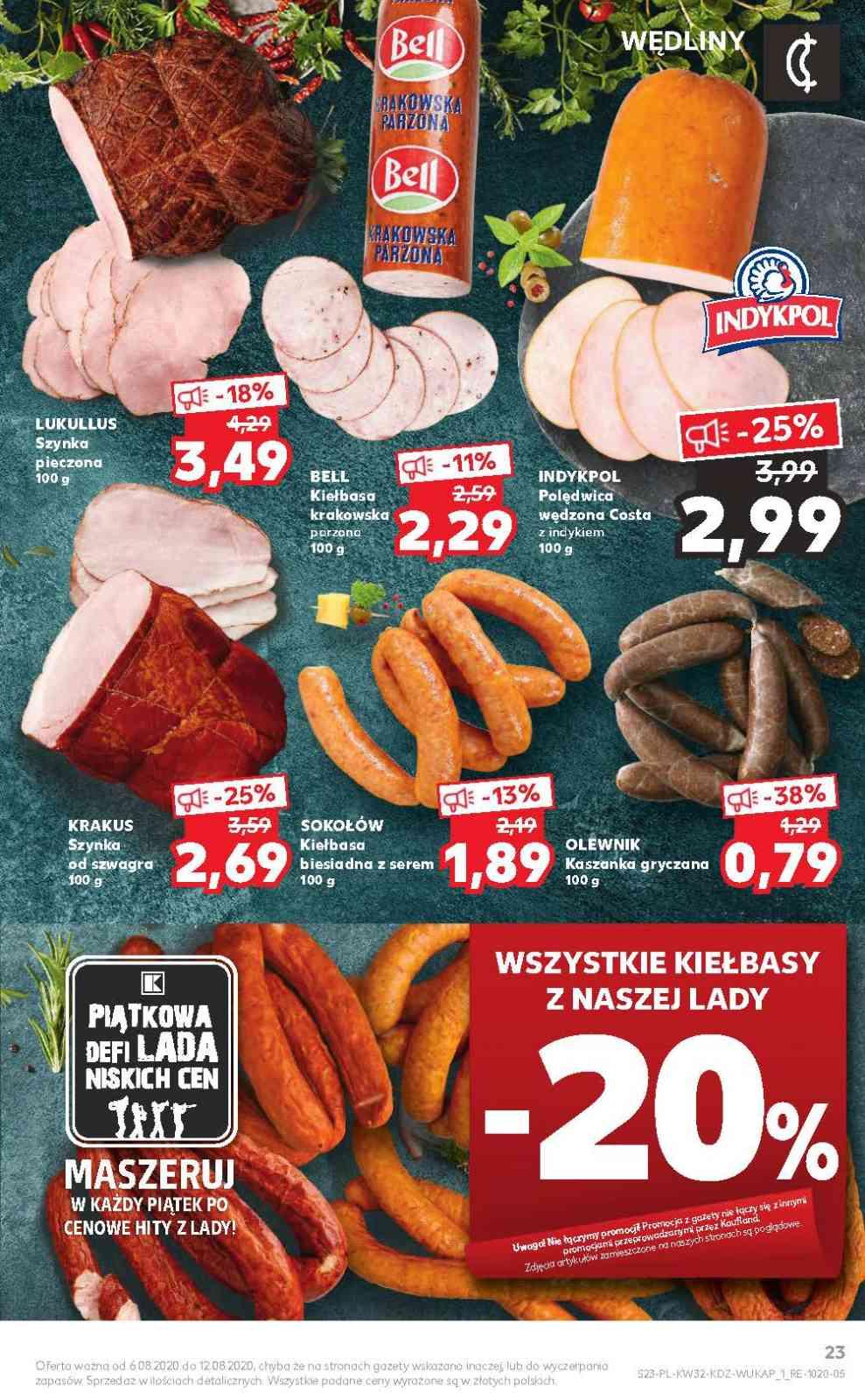 Gazetka promocyjna Kaufland do 12/08/2020 str.23