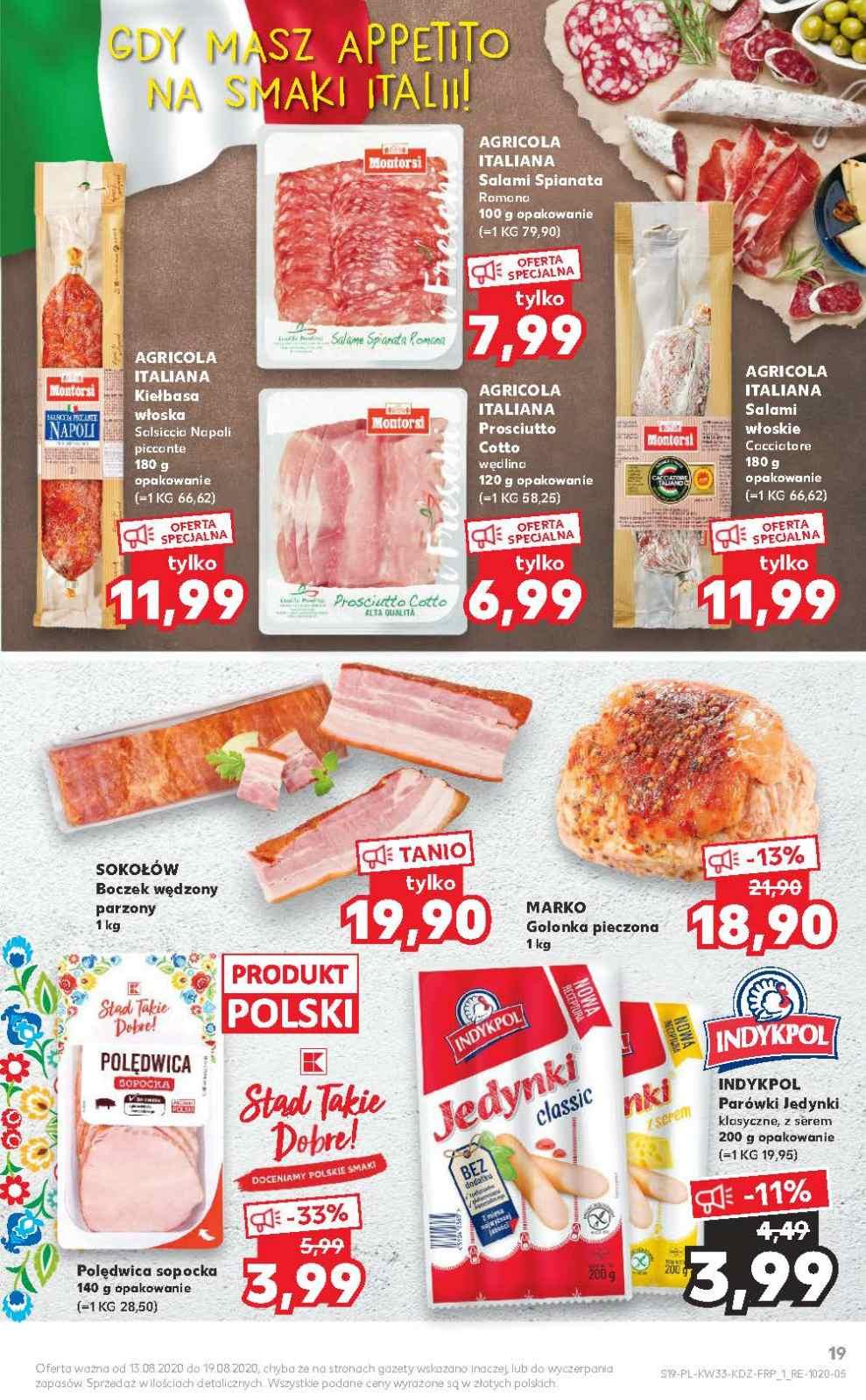 Gazetka promocyjna Kaufland do 19/08/2020 str.19