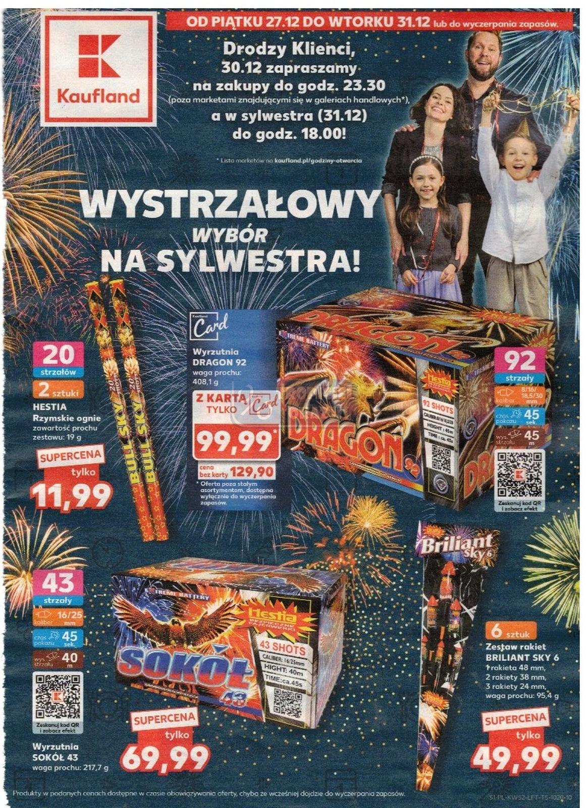 Gazetka promocyjna Kaufland do 31/12/2024 str.1