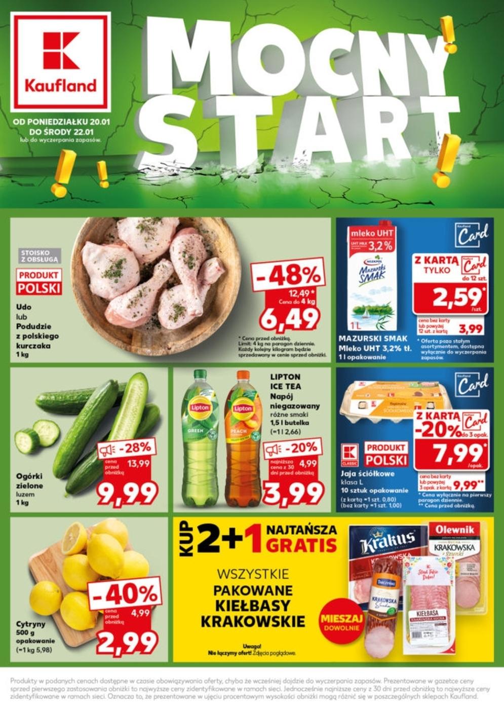 Gazetka promocyjna Kaufland do 22/01/2025 str.1