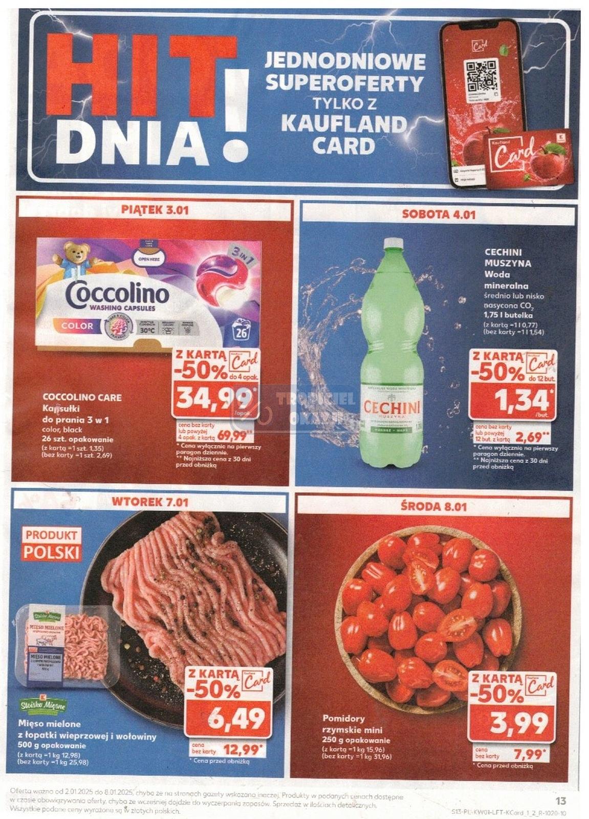 Gazetka promocyjna Kaufland do 08/01/2025 str.13