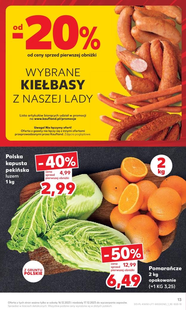 Gazetka promocyjna Kaufland do 19/12/2023 str.13