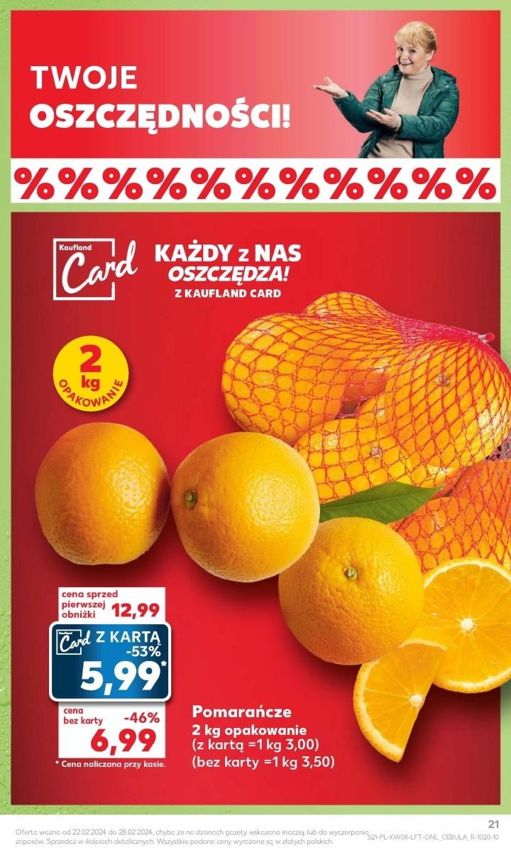 Gazetka promocyjna Kaufland do 28/02/2024 str.21