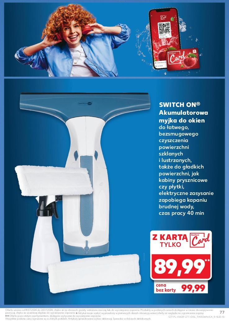 Gazetka promocyjna Kaufland do 24/07/2024 str.77