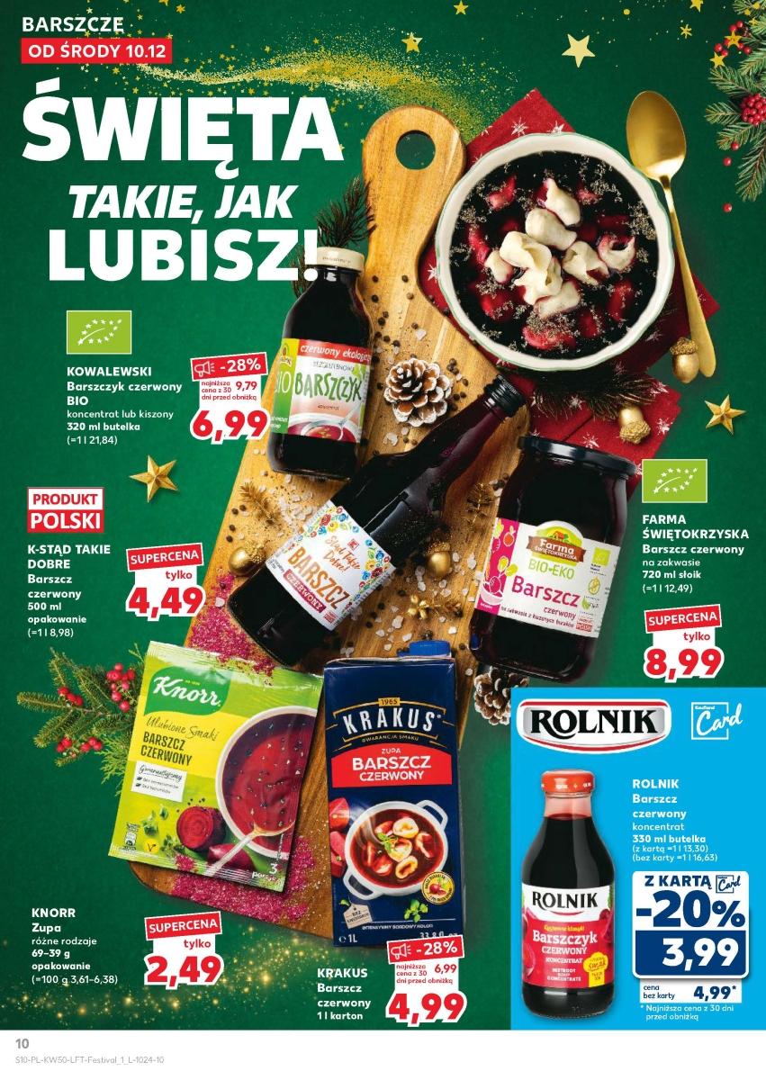 Gazetka promocyjna Kaufland do 16/12/2025 str.10
