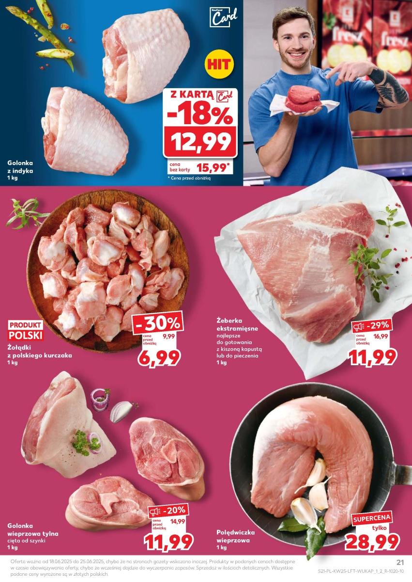 Gazetka promocyjna Kaufland do 25/06/2025 str.21