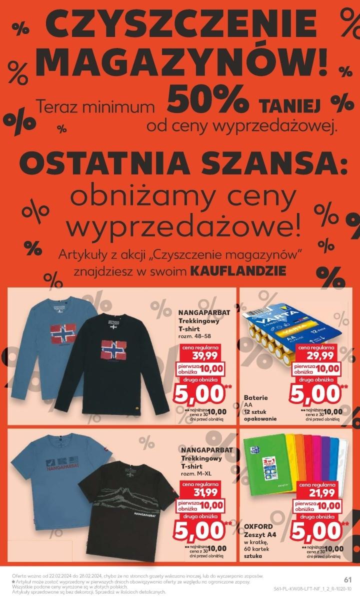 Gazetka promocyjna Kaufland do 28/02/2024 str.61