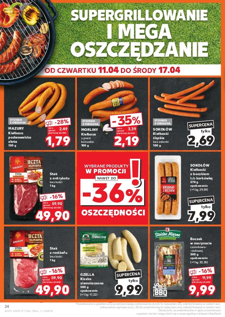 Gazetka promocyjna Kaufland do 17/04/2024 str.24