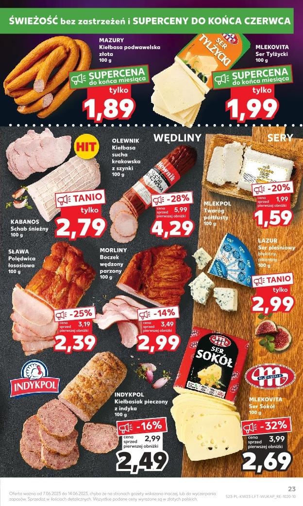 Gazetka promocyjna Kaufland do 14/06/2023 str.23