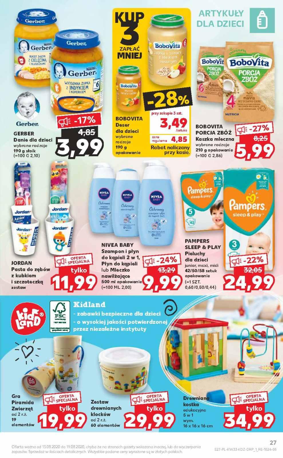 Gazetka promocyjna Kaufland do 19/08/2020 str.27