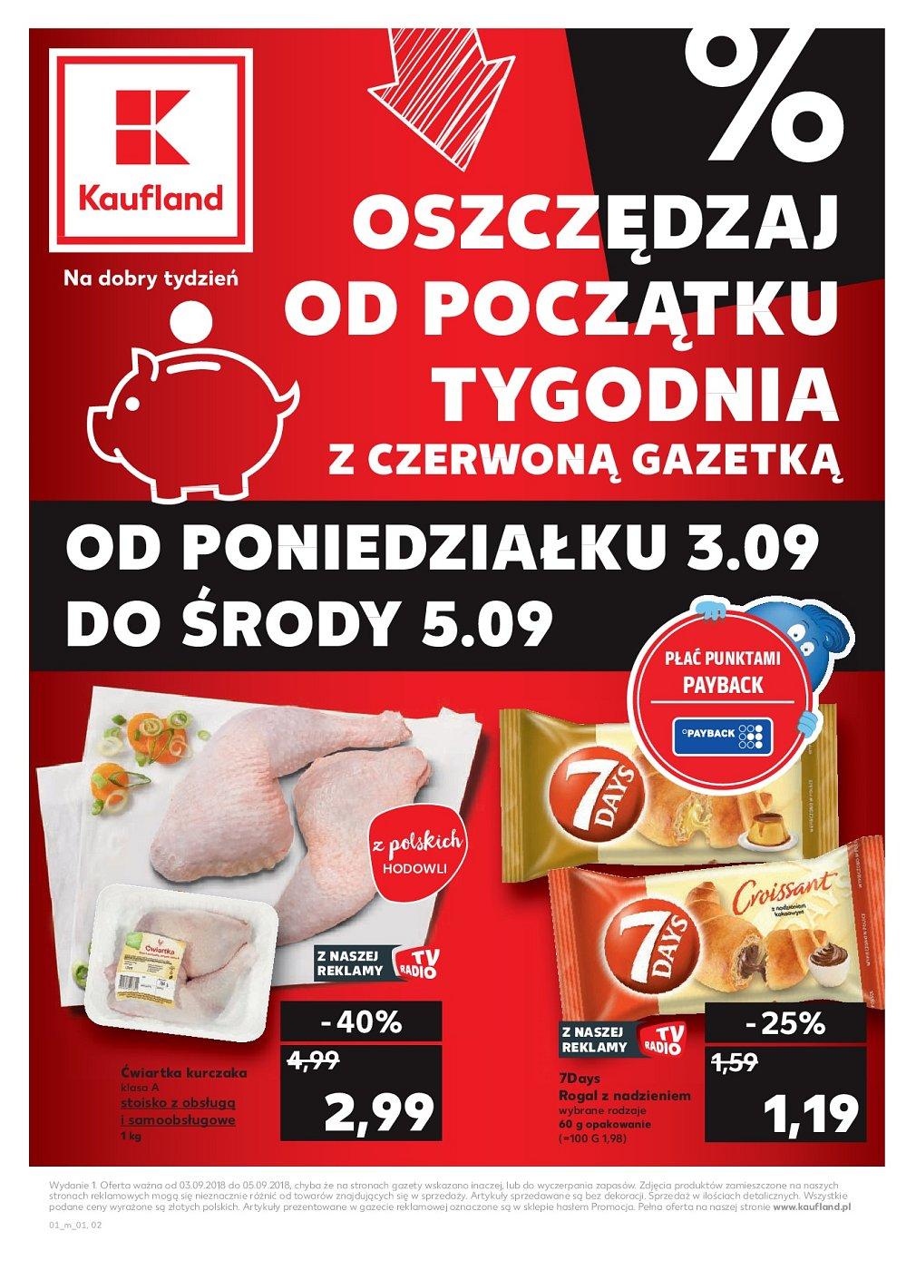 Gazetka promocyjna Kaufland do 05/09/2018 str.0