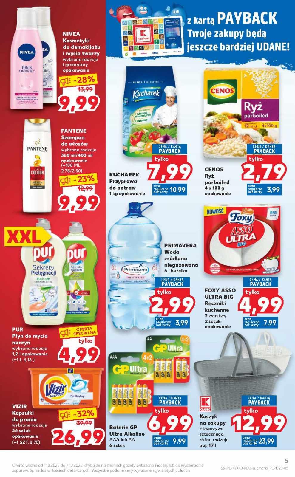 Gazetka promocyjna Kaufland do 07/10/2020 str.5