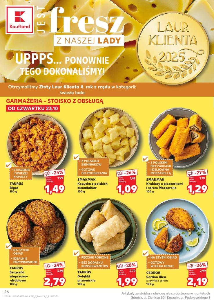Gazetka promocyjna Kaufland do 29/10/2025 str.26
