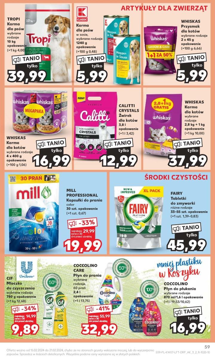 Gazetka promocyjna Kaufland do 21/02/2024 str.59