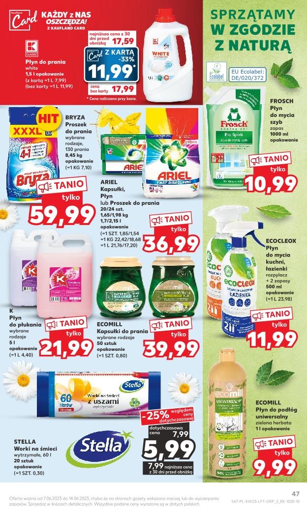 Gazetka promocyjna Kaufland do 14/06/2023 str.47