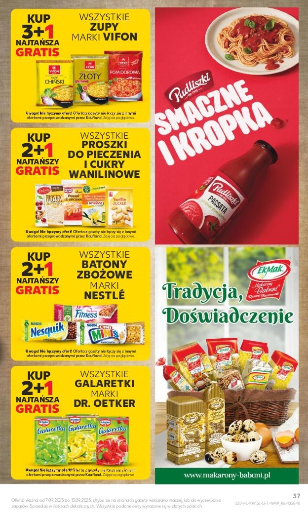 Gazetka promocyjna Kaufland do 13/09/2023 str.37