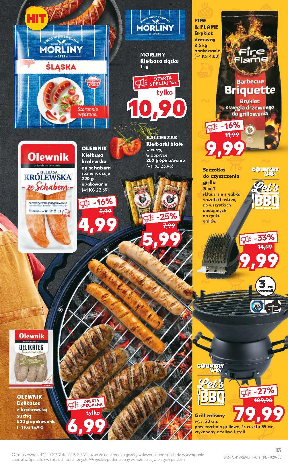 Gazetka promocyjna Kaufland do 20/07/2022 str.13