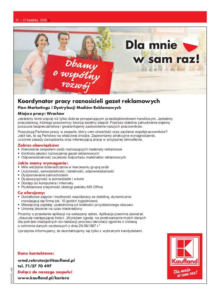 Gazetka promocyjna Kaufland do 27/04/2016 str.36