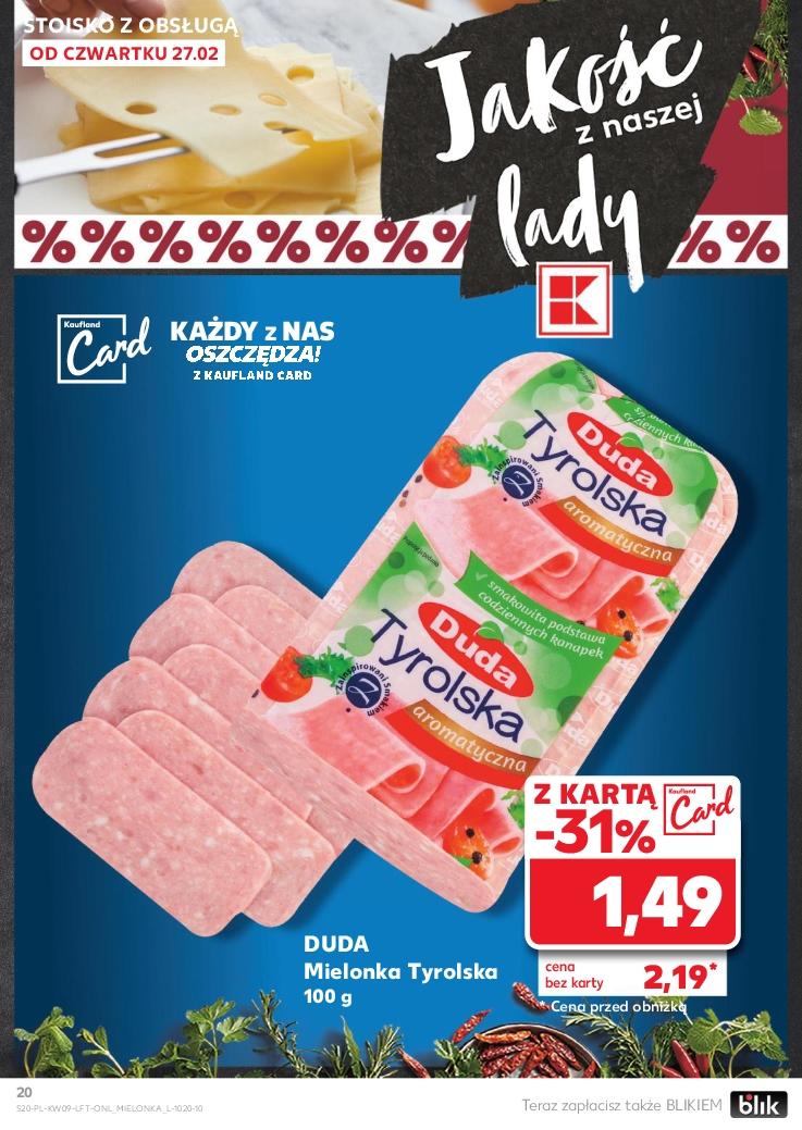 Gazetka promocyjna Kaufland do 05/03/2025 str.20