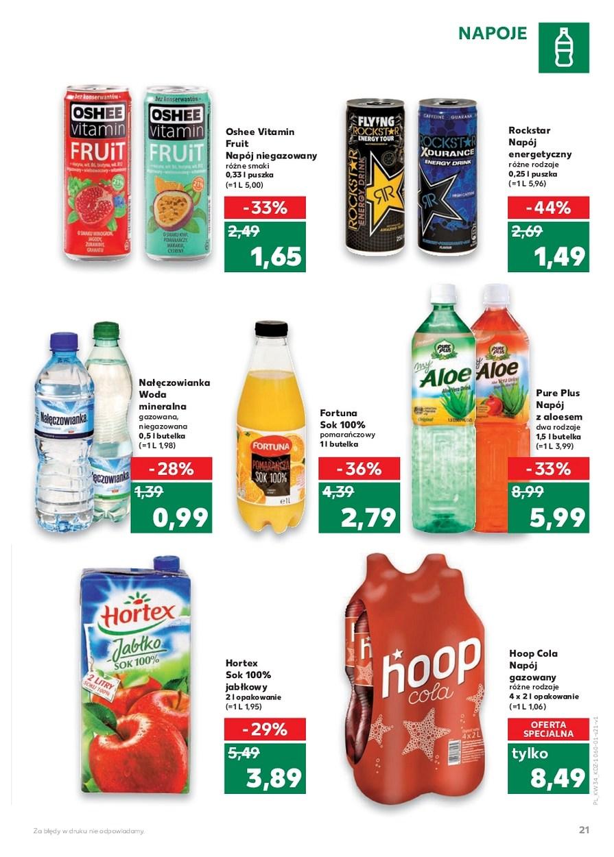 Gazetka promocyjna Kaufland do 30/08/2017 str.21