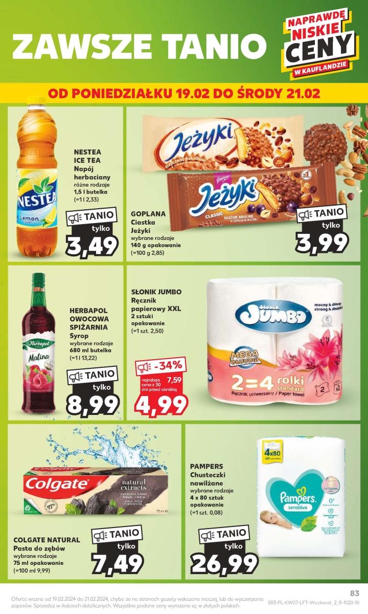 Gazetka promocyjna Kaufland do 21/02/2024 str.83