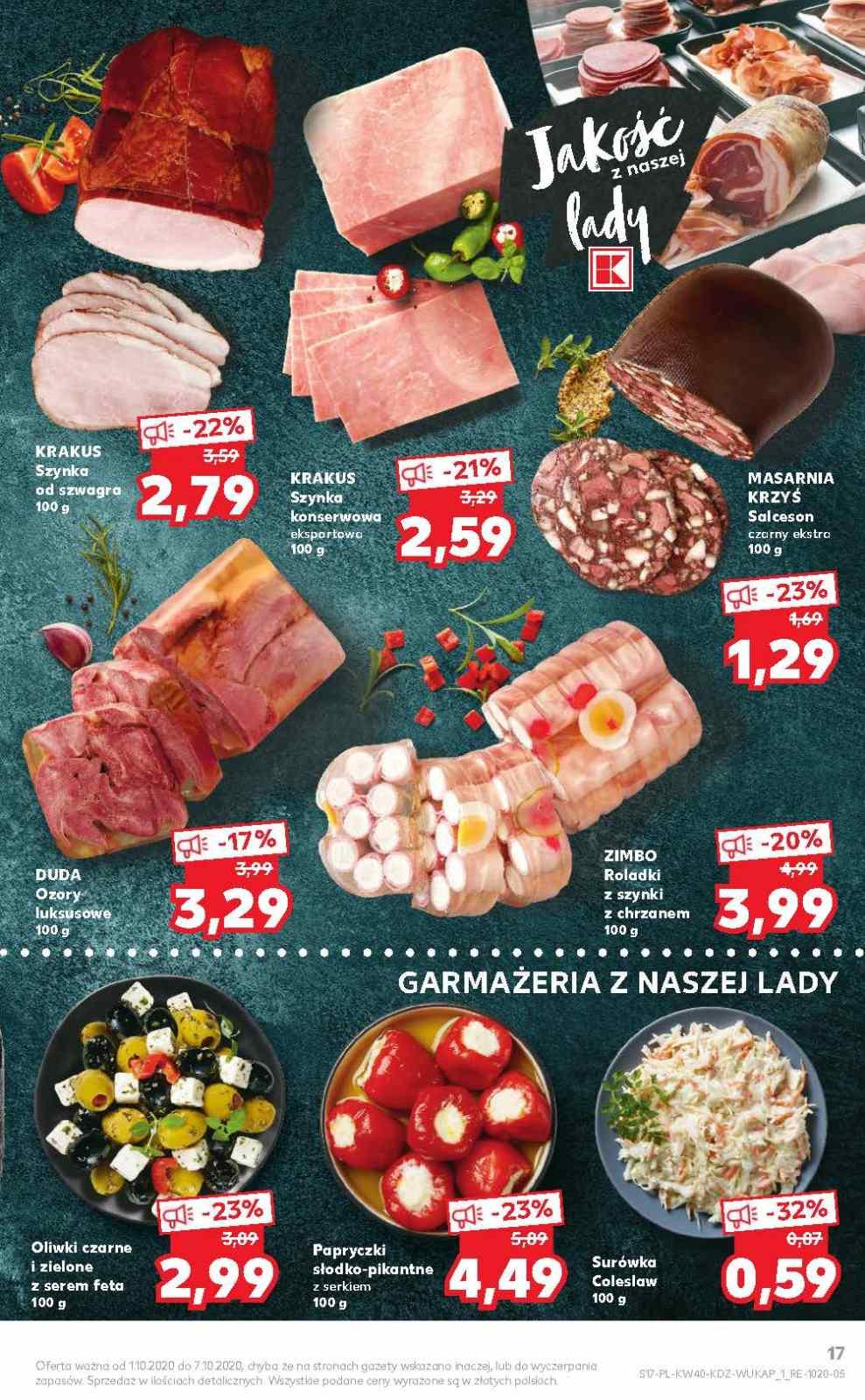 Gazetka promocyjna Kaufland do 07/10/2020 str.17