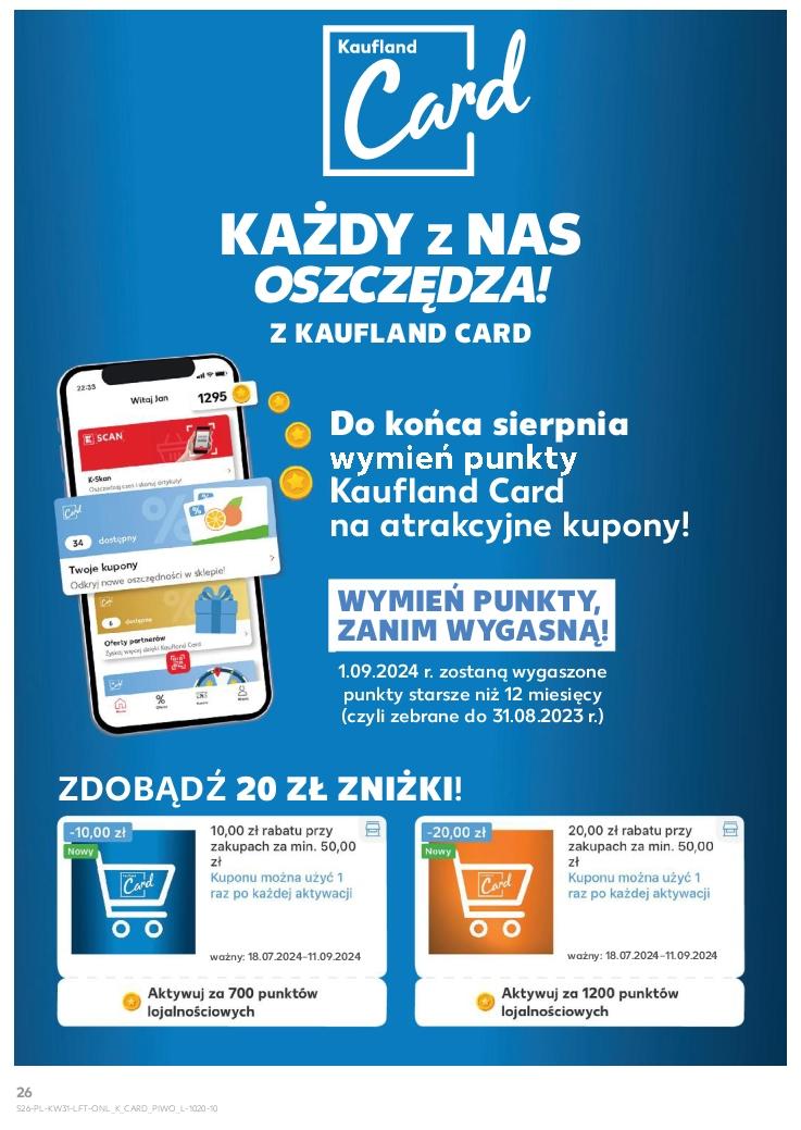 Gazetka promocyjna Kaufland do 07/08/2024 str.26