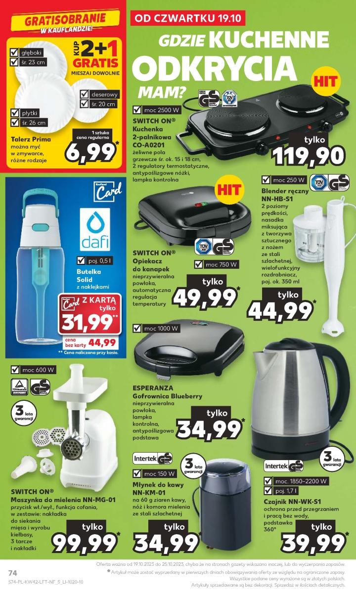 Gazetka promocyjna Kaufland do 25/10/2023 str.74