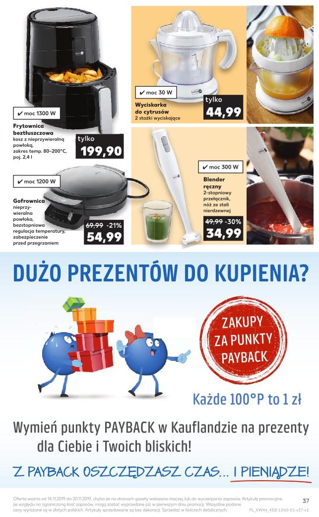 Gazetka promocyjna Kaufland do 20/11/2019 str.37