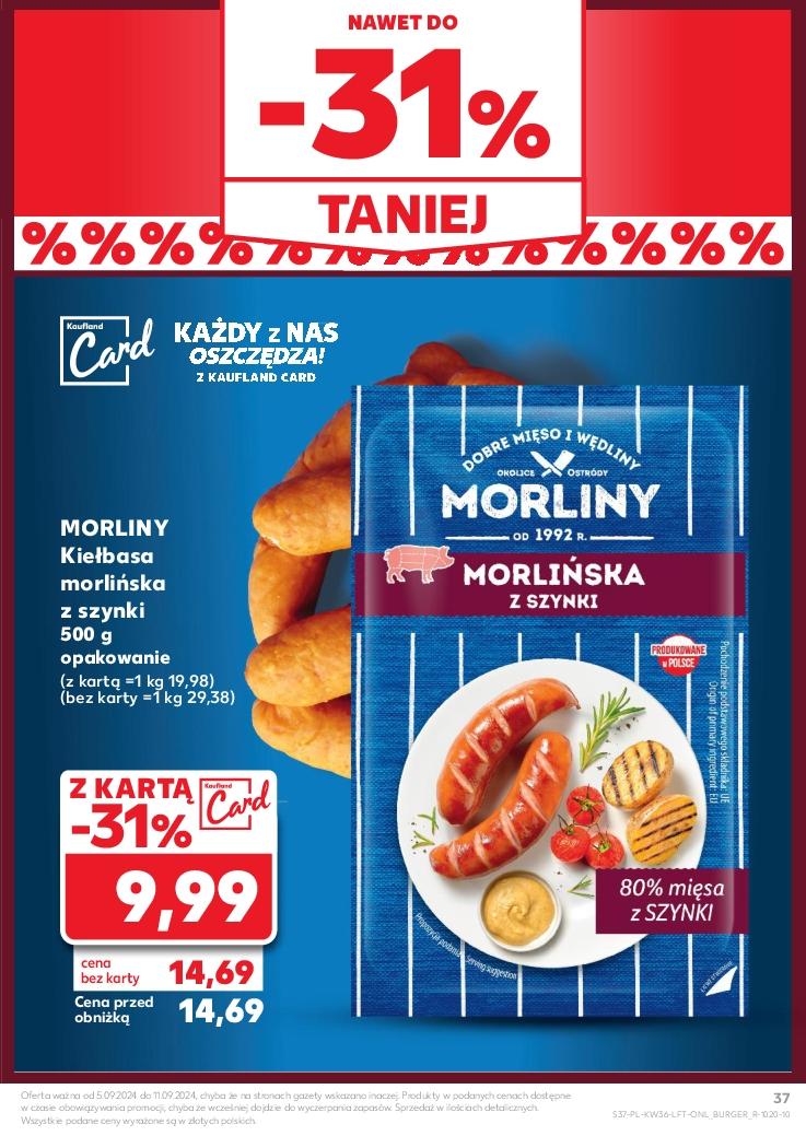 Gazetka promocyjna Kaufland do 11/09/2024 str.37