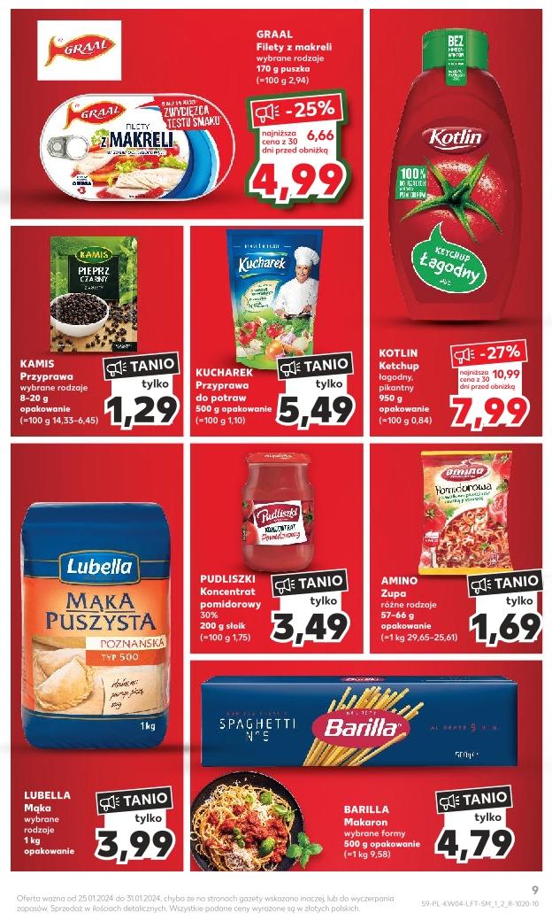 Gazetka promocyjna Kaufland do 31/01/2024 str.9