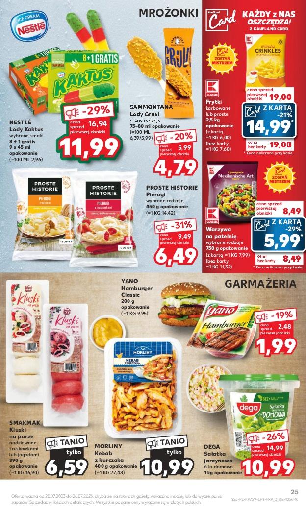 Gazetka promocyjna Kaufland do 26/07/2023 str.25