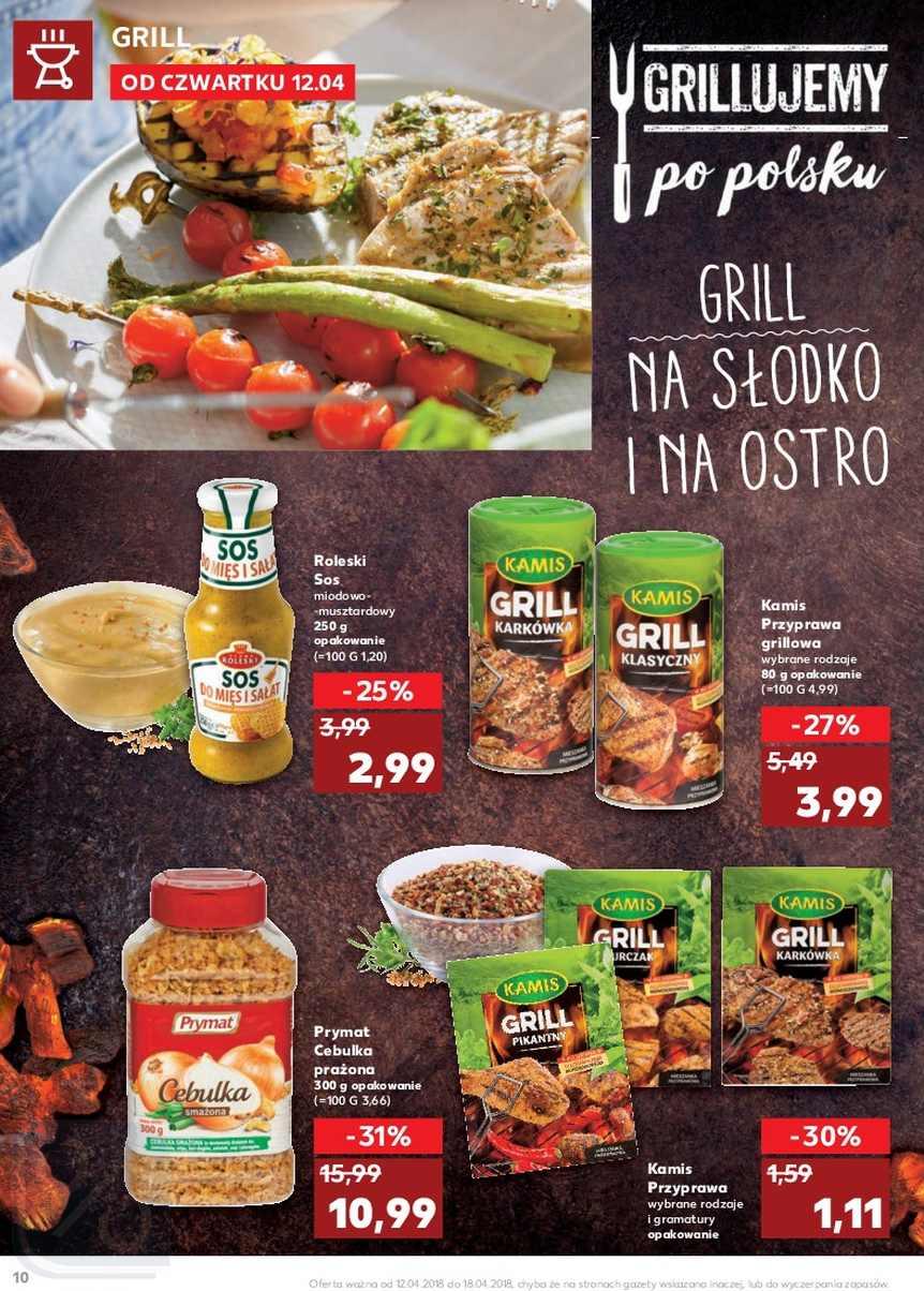 Gazetka promocyjna Kaufland do 18/04/2018 str.10